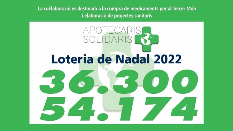 Venda de loteria de Nadal any 2022